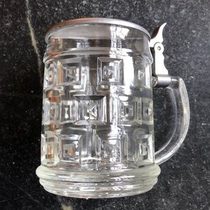 Vintage, Lidded Beer Stein
